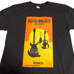 RARE! Butch Walker T-shirt Topanga, CA. Autumn Leaves benefit show Men’s XL